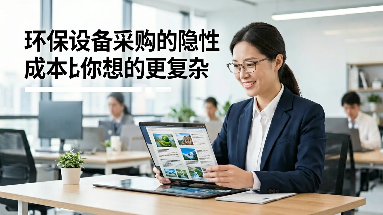 环保设备采购的隐性成本，比你想的更复杂